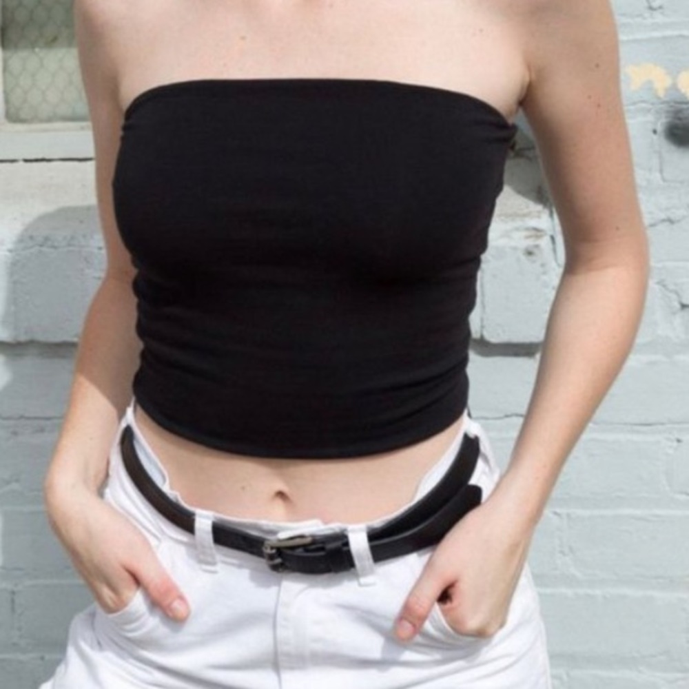 Black tube top